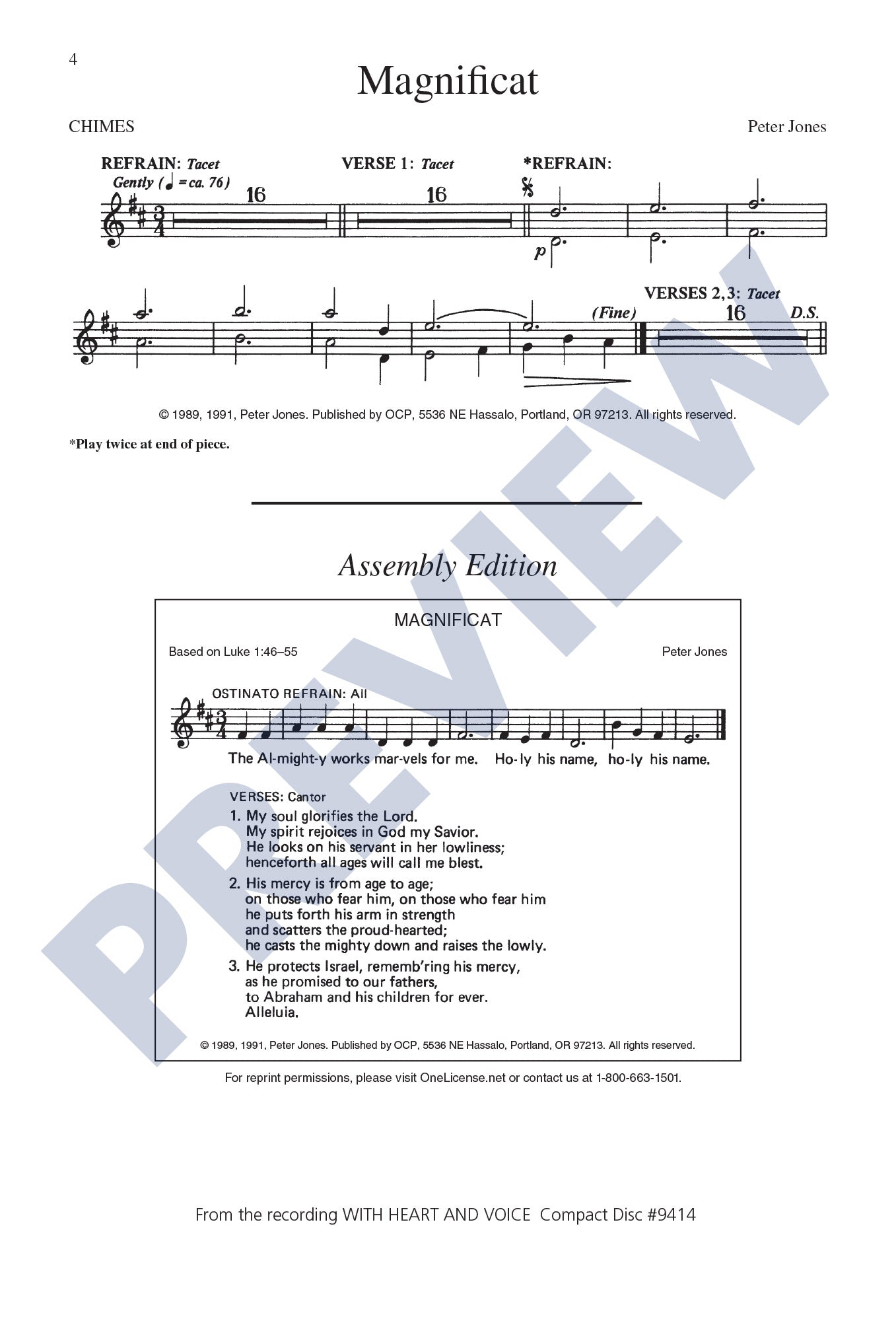 Magnificat – OCP Choral Music