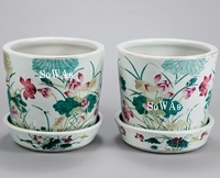 中国骨董品：粉彩（琺瑯彩）の陶磁器の買取と鑑定・査定、オークション