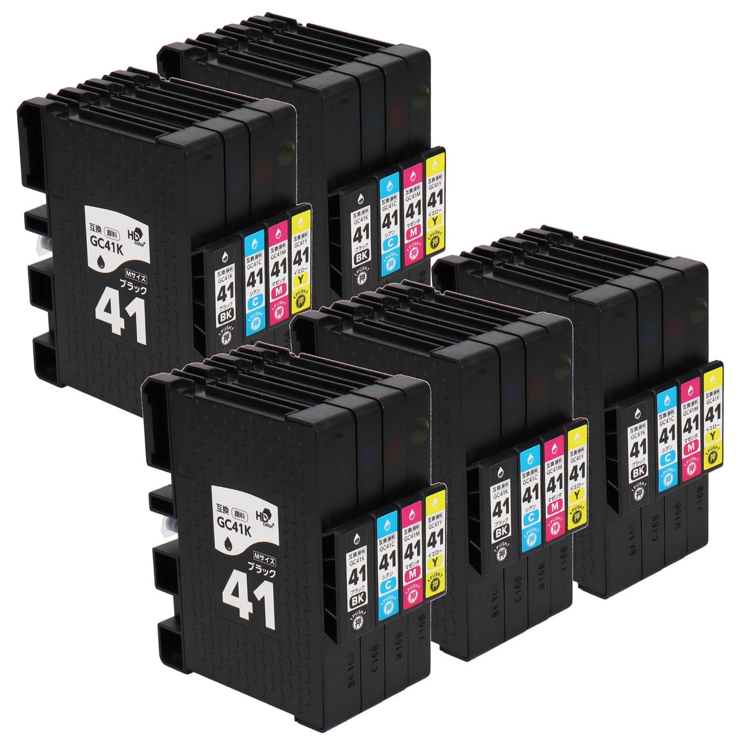 リコー用 GC41 互換インク 4色セット Mサイズ – インクのチップス本店