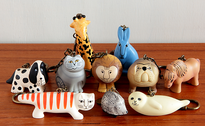 Lisa Larson/リサ・ラーソン/キーホルダー/キリン COMFOTA 北欧雑貨店