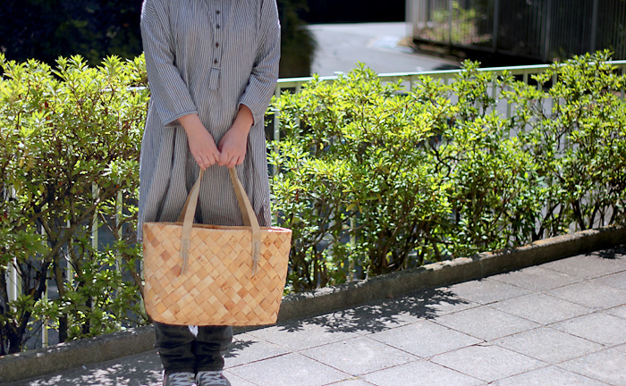 白樺かご/トートバッグ・L COMFOTA 北欧雑貨店