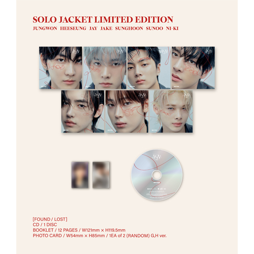 結 -YOU- [メンバーソロジャケット盤 7形態セット][CD MAXI] - ENHYPEN