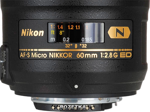 Nikon AF-S Micro Nikkor 60mm f/2.8G ED (JAA632DB) – фото, отзывы