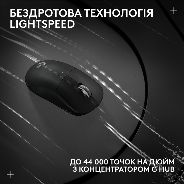 Мышь Logitech G Pro X Superlight 2 Lightspeed Wireless Black (910