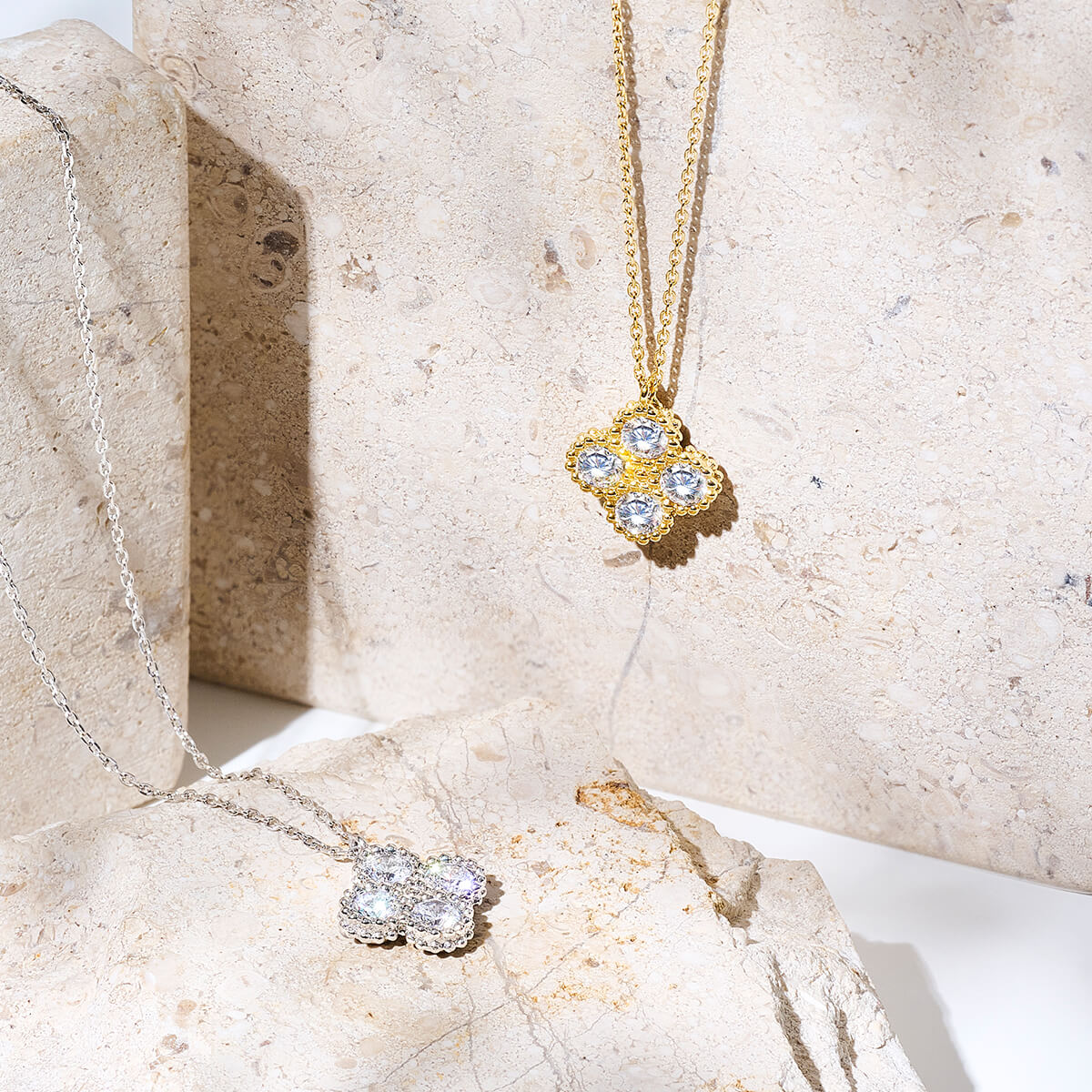 直営店限定】Lierrey カーブ ネックレス（レディース／長さ：42cm