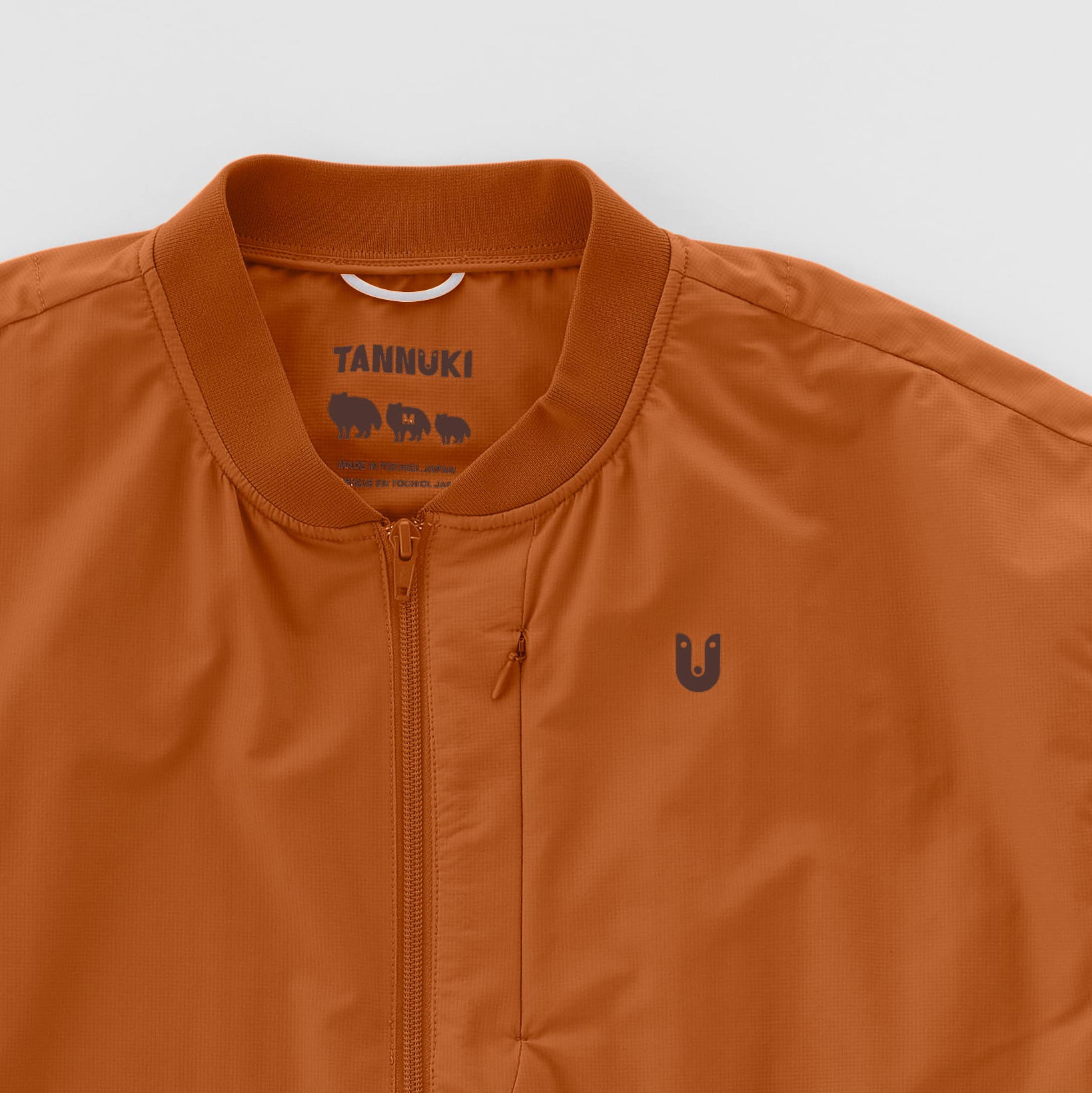 Sato Wind Blouson: Camel Brown – CONNECTED