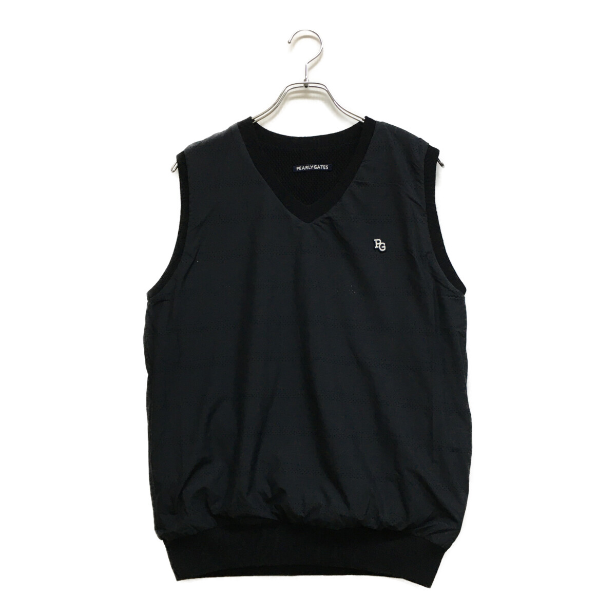 新品 パーリーゲイツ ジャックバニー リバーシブル中綿ベスト(4)サイズ