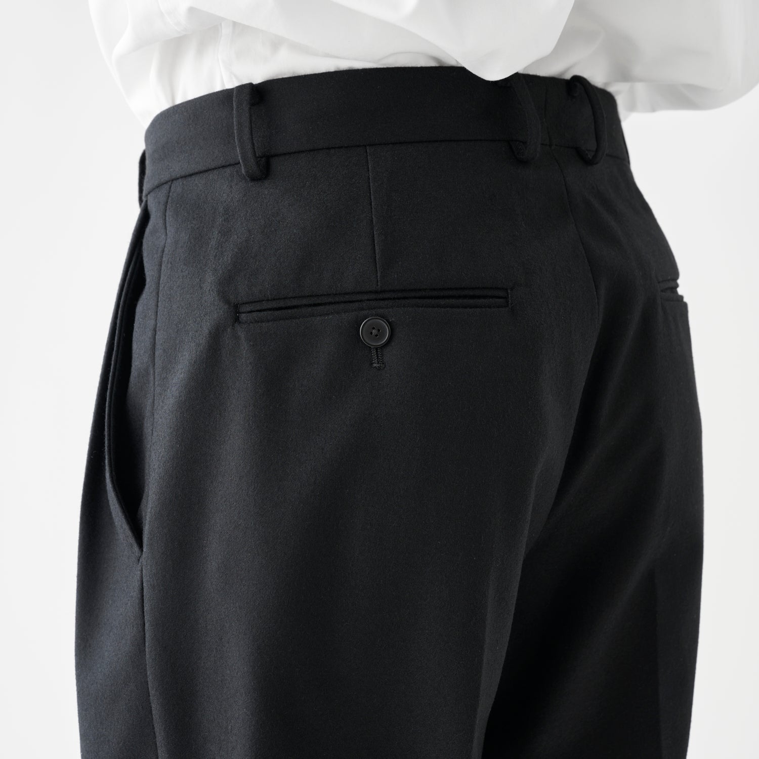 CPT-1 / WNC Flannel / Black / 2アウトプリーツ スラックス – :colon