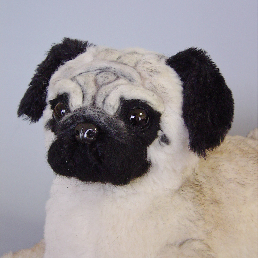 100226ken パグ ぬいぐるみ 犬 猫 リアル ペット - 【公式】ぬいぐるみ