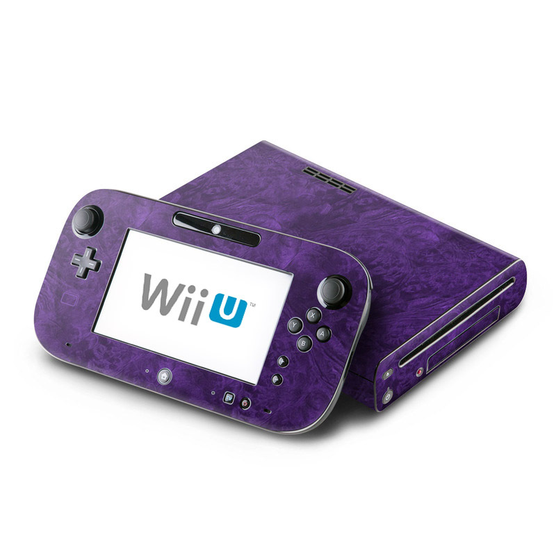 Purple Lacquer Nintendo Wii U Skin | iStyles