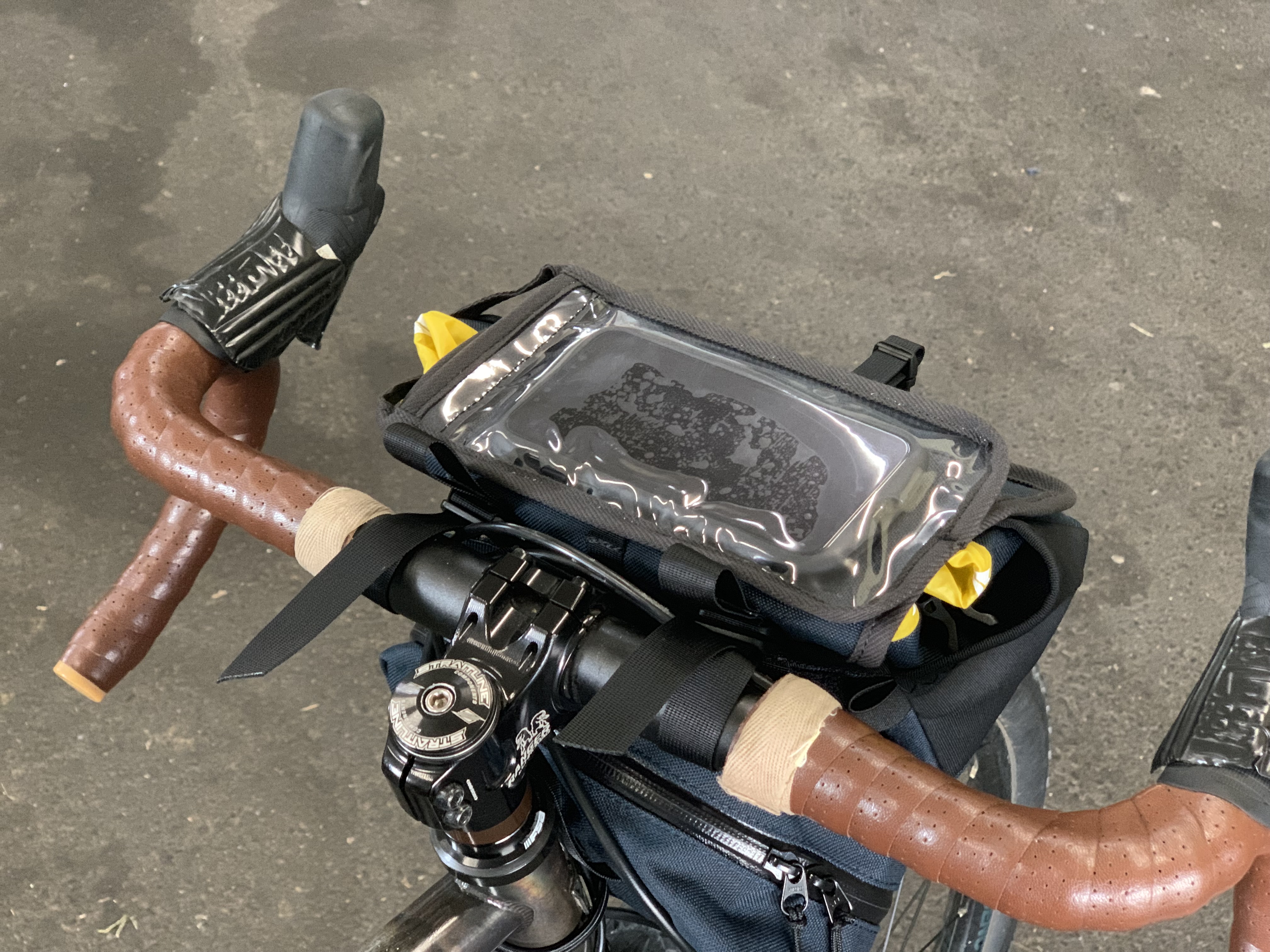 PAPERSKY×RawLow】Bike'n Hike FRONT BAG | CLAMP クランプ