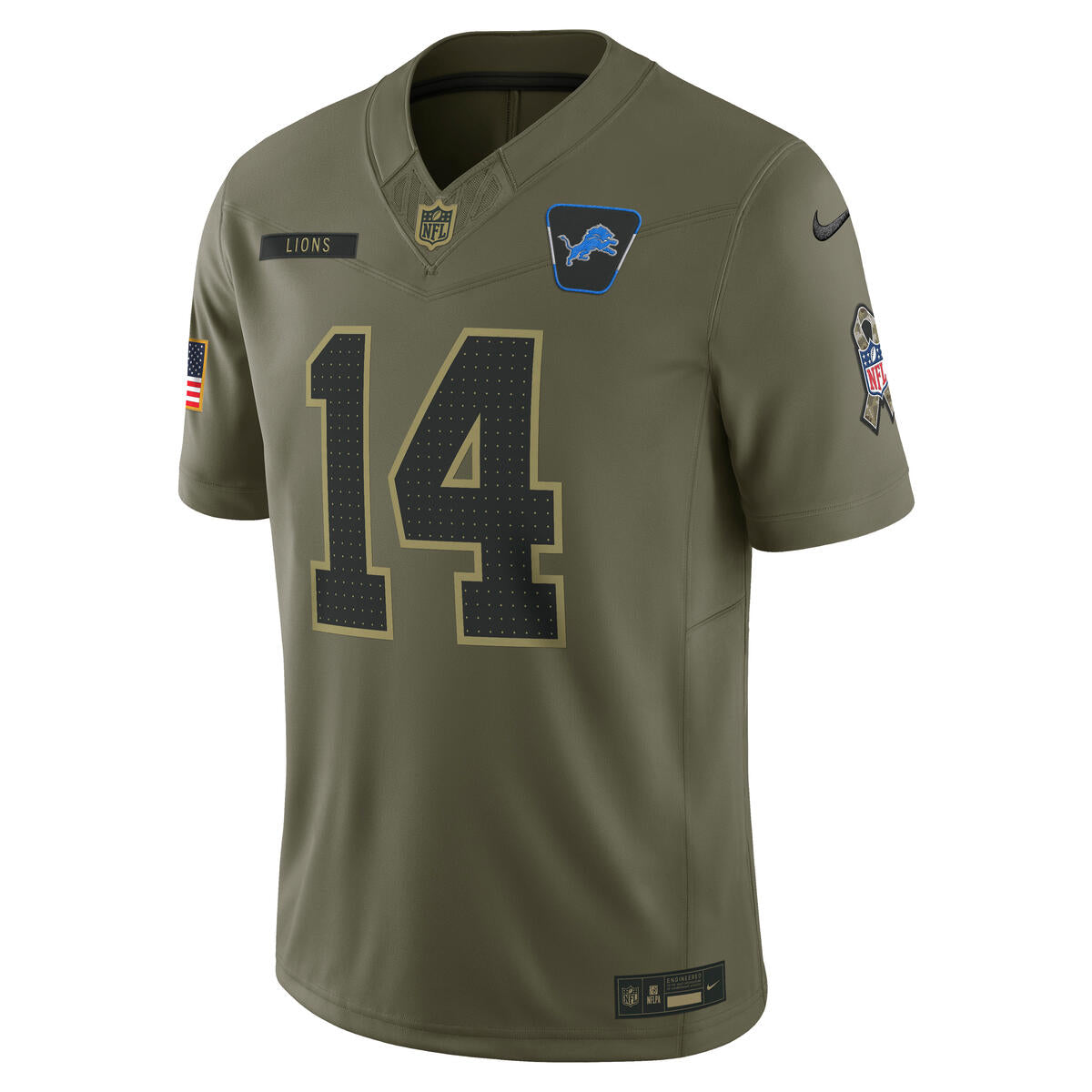 Amon-Ra St. Brown Detroit Lions Nike Men's 2025 Salute to Service