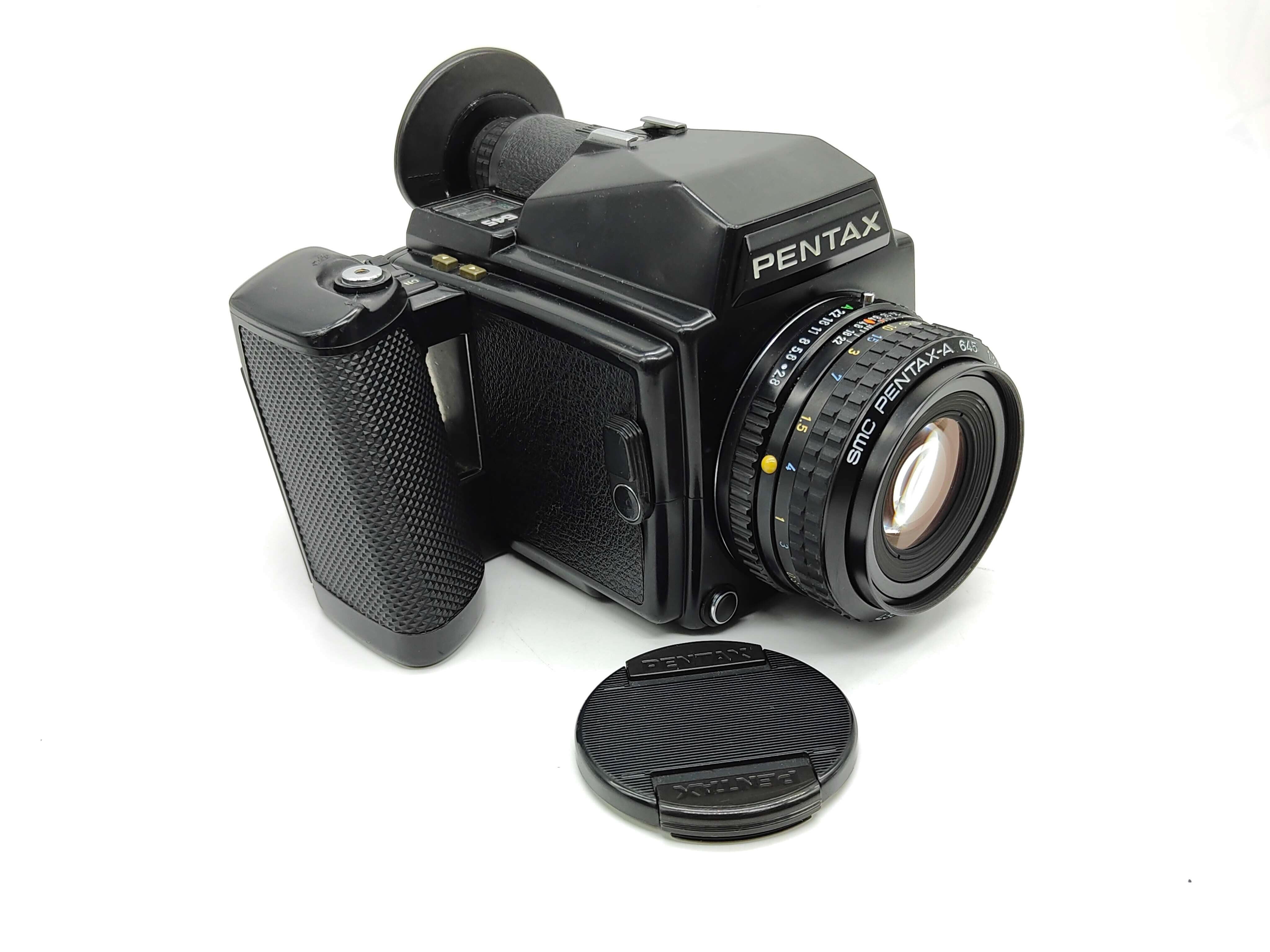 Pentax 645 medium format camera with 75mm f/2.8 lens | Classic