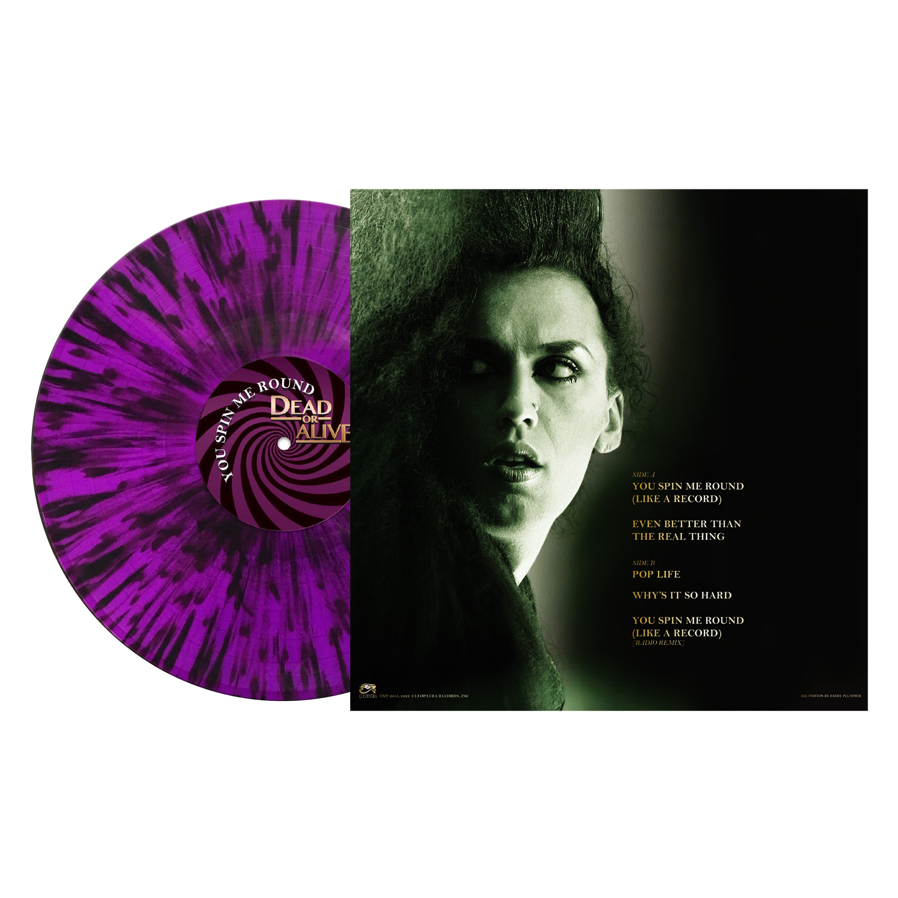 Dead or Alive - You Spin Me Round (Like A Record) (Purple-Black