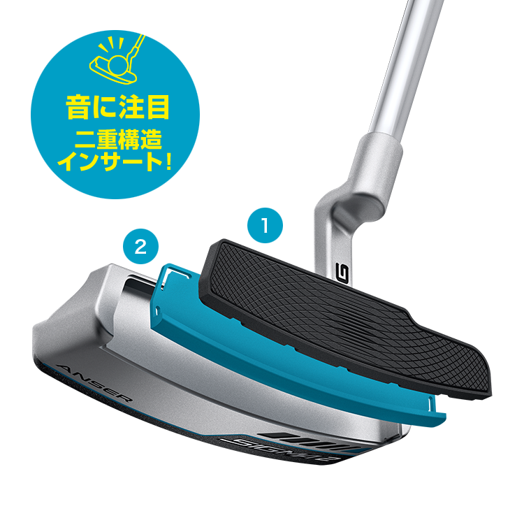 SIGMA2(シグマ2)パター│CLUB PING【PINGオフィシャルサイト】