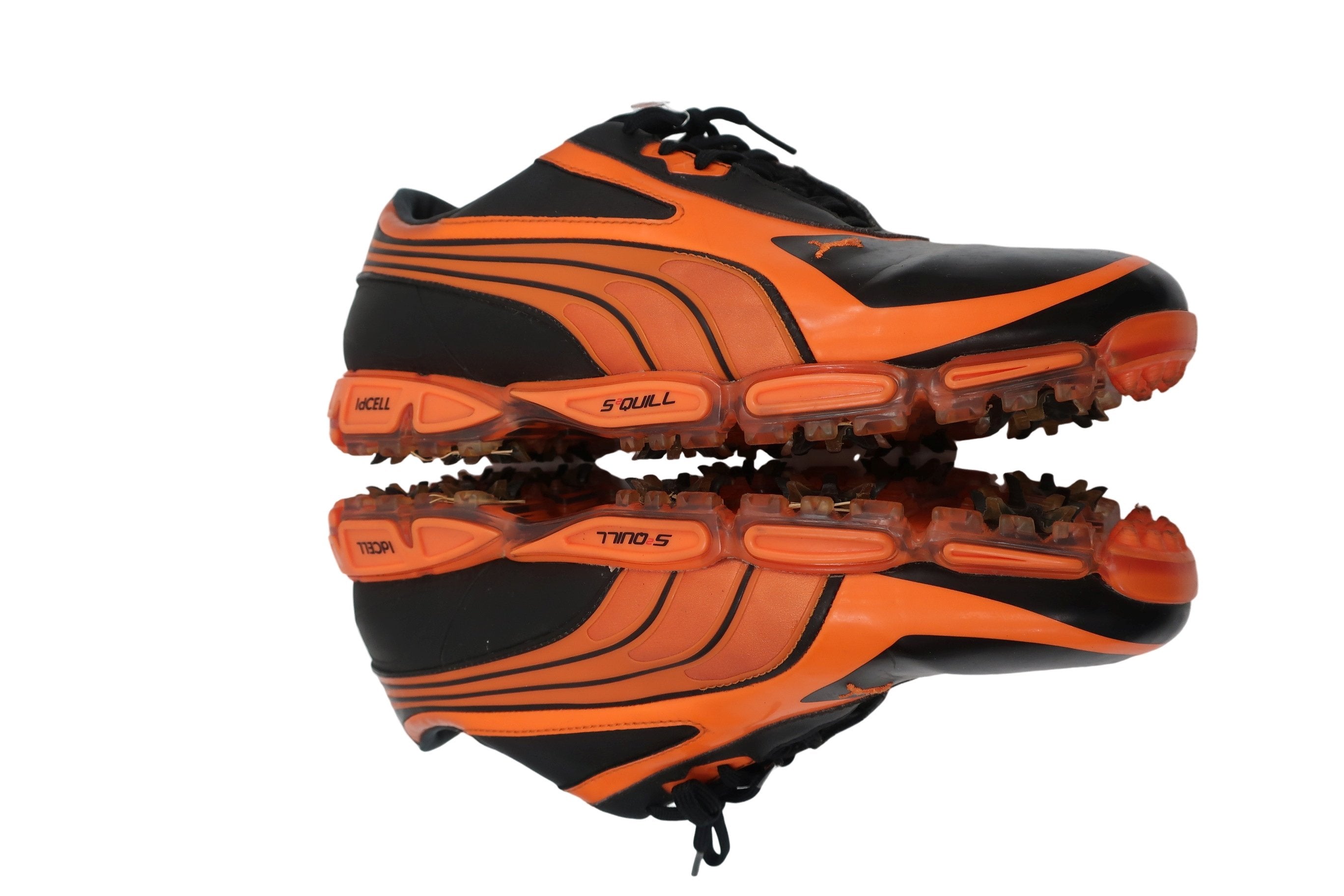 PUMA GOLF(プーマゴルフ) ゴルフシューズ 黒オレンジ メンズ 25.5cm