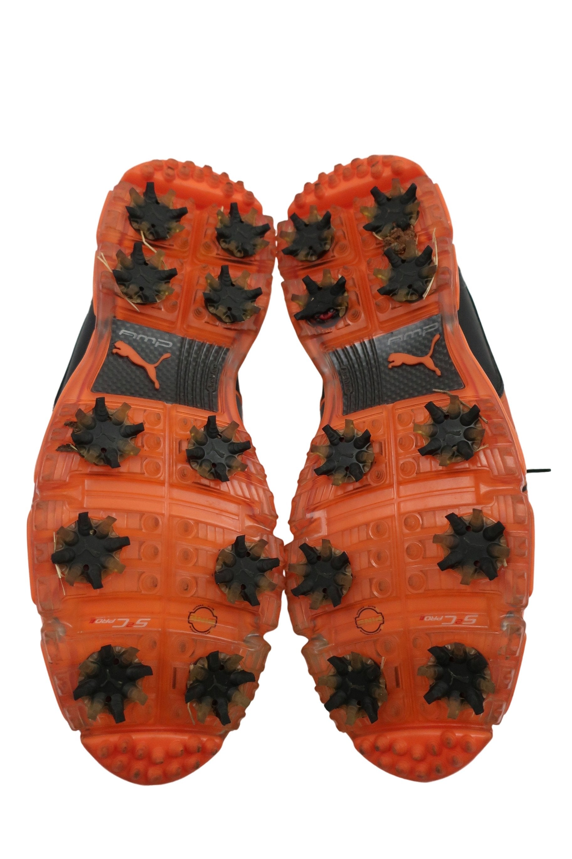 PUMA GOLF(プーマゴルフ) ゴルフシューズ 黒オレンジ メンズ 25.5cm