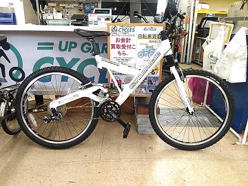 買取事例】CANNONDALE SUPER V400 マウンテンバイク | 自転車買取なら