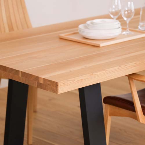 飛騨家具 nissin 日進木工 Grand グランドテーブル 木製脚 国産家具