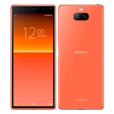 SIMロック解除済】au Xperia8 SOV42 Orange|中古スマートフォン格安