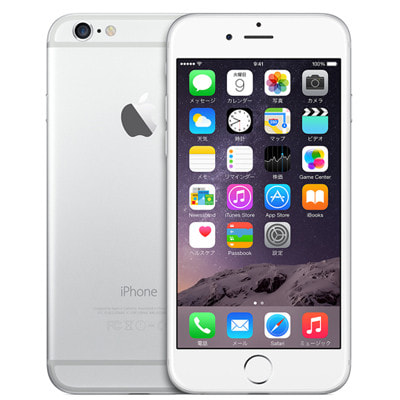 docomo iPhone6 64GB A1586 (NG4H2J/A) シルバー|中古スマートフォン