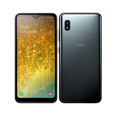SIMロック解除済】au Galaxy A20 SCV46 ブラック|中古スマートフォン