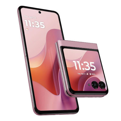 ネットワーク利用制限△】Motorola razr60s A503MO パルフェピンク