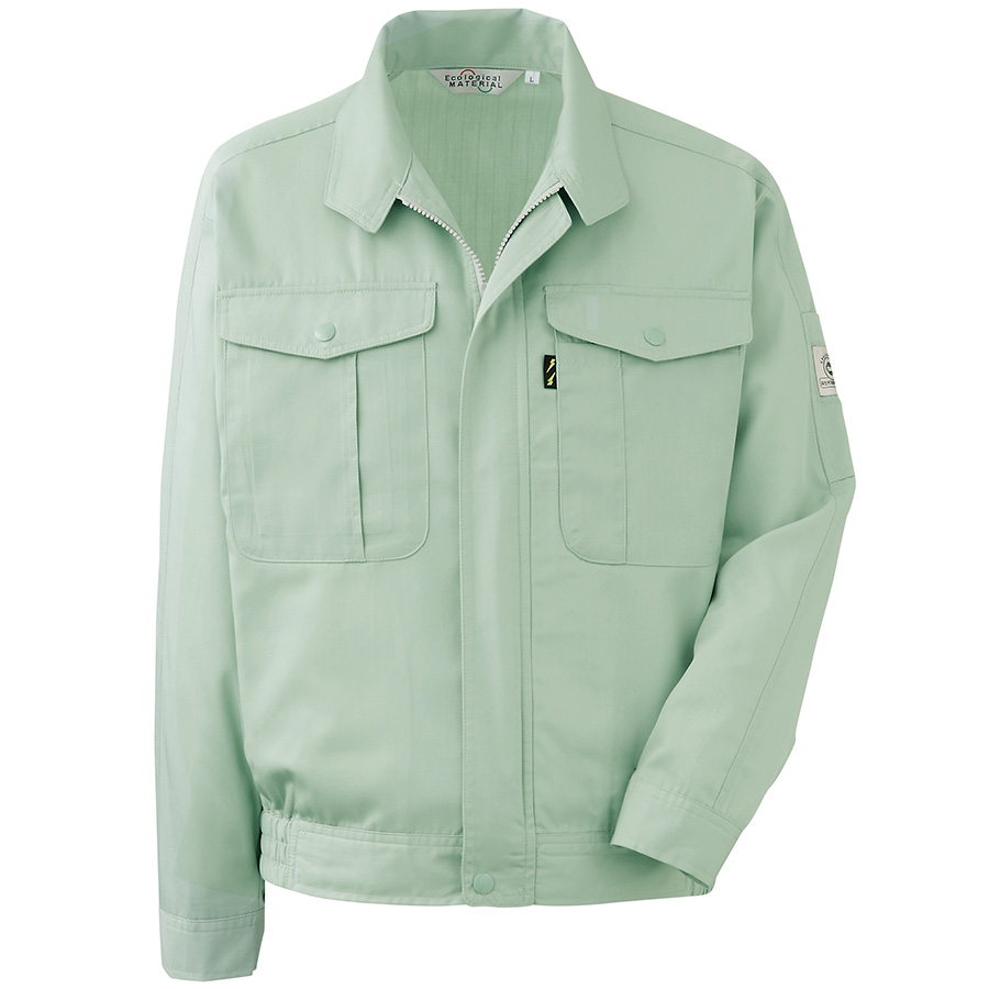 男子長袖ブルゾン RC－S2176 上 グリーン| 作業服・作業着