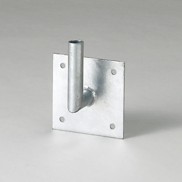 カーブミラー 384－90 取付用金具 L型壁取付金具 | 【ミドリ安全