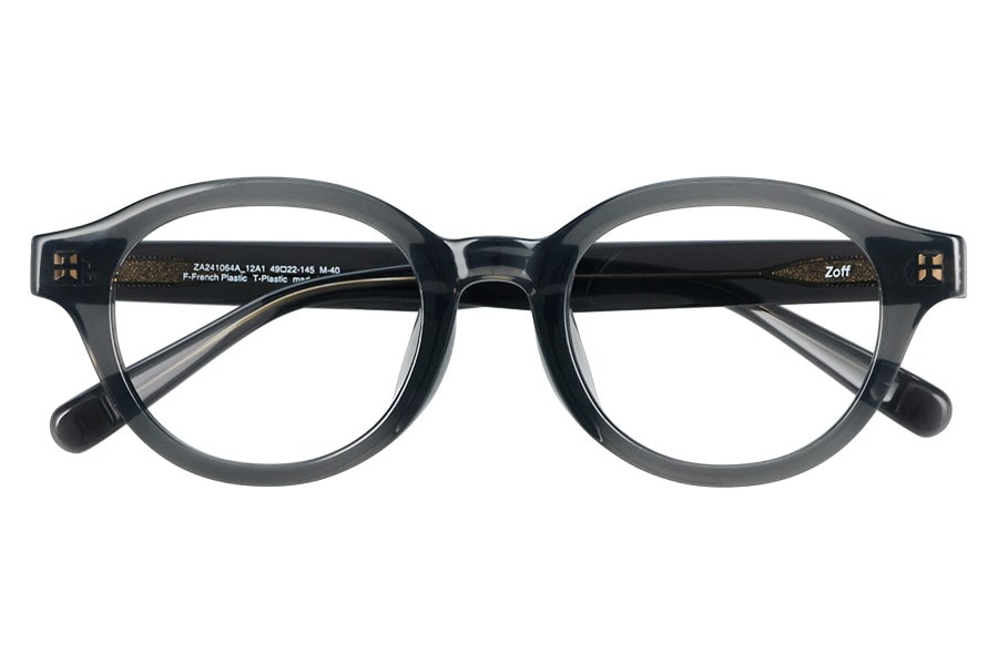 スペシャルプライス]かけるだけで存在感がある太縁メガネ（ZA241064