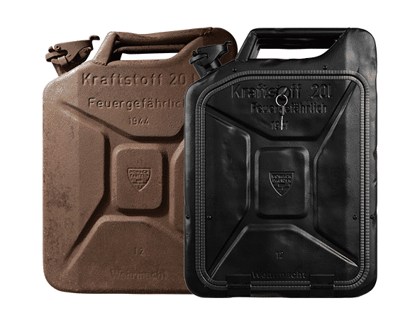 Army Green - Walnut hip flask - Danish Fuel