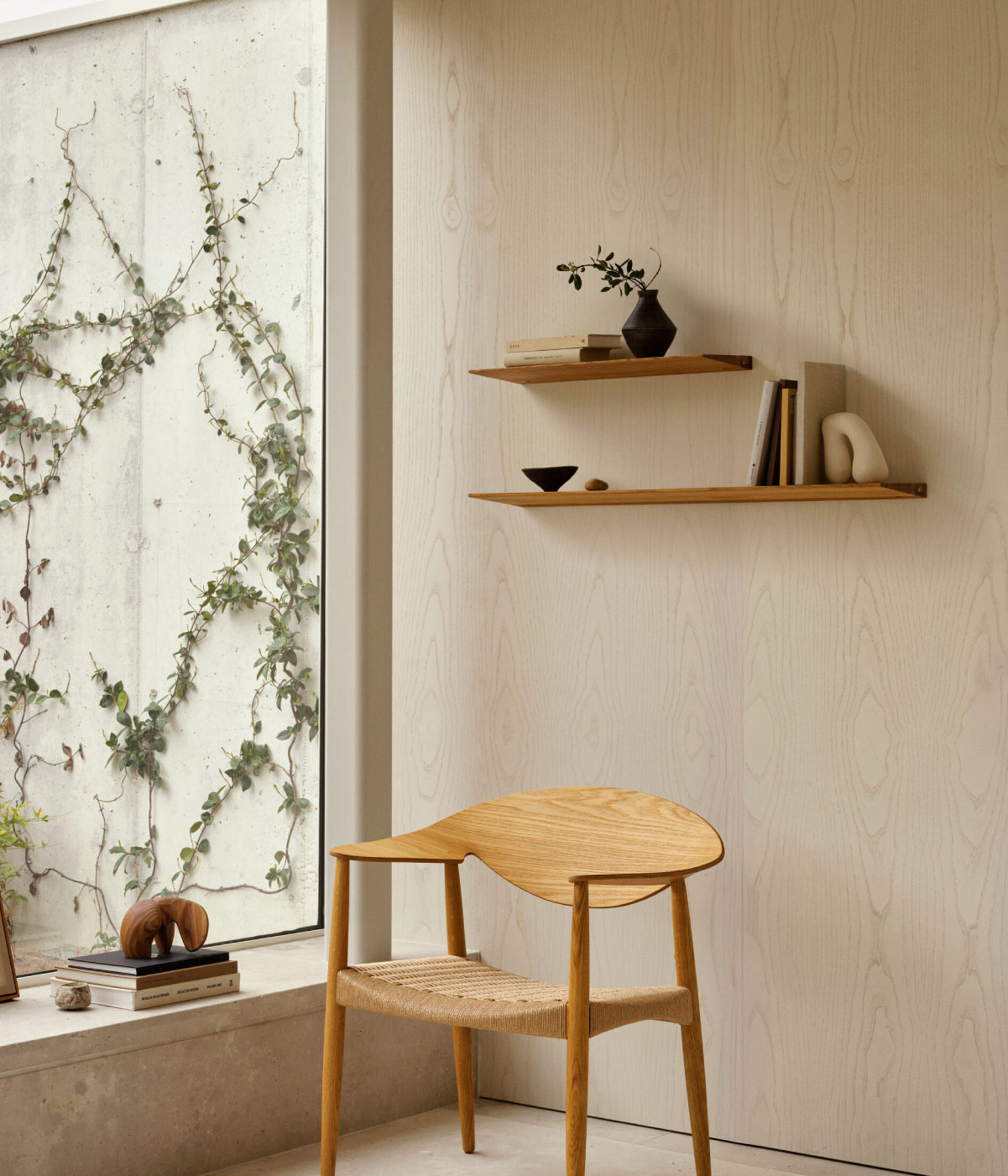 FB001S Tsugi シェルフ ショート(60cm) CARL HANSEN & SON （カール