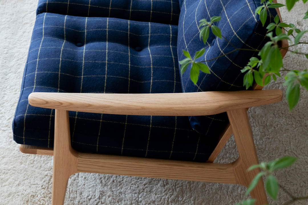 マルニ60+ オットマン オーク ファブリック M-06（ミナペルホネン dop