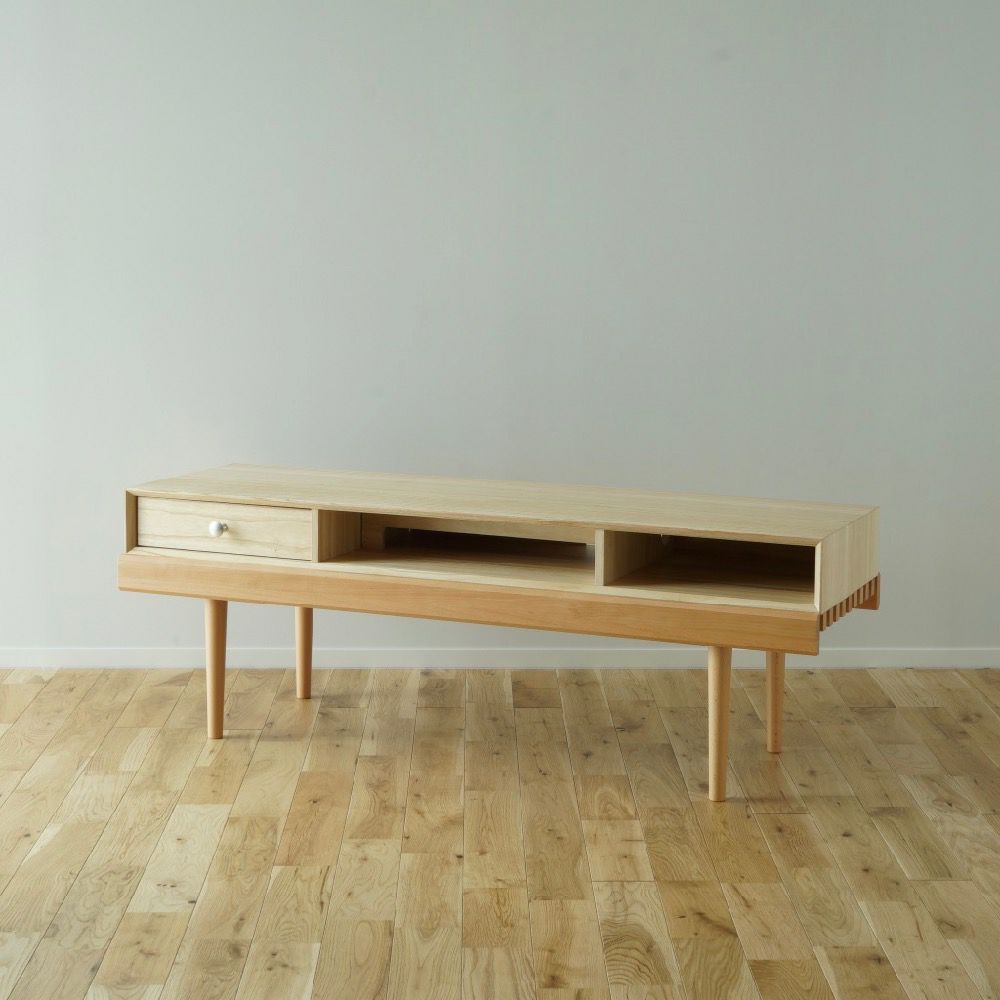 826STANDARD UNIT126cm テレビボード（テレビ台）Aセット ウッドレッグ