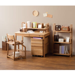 これは期待以上！無印良品「オーク無垢材デスク（引出・足元棚付