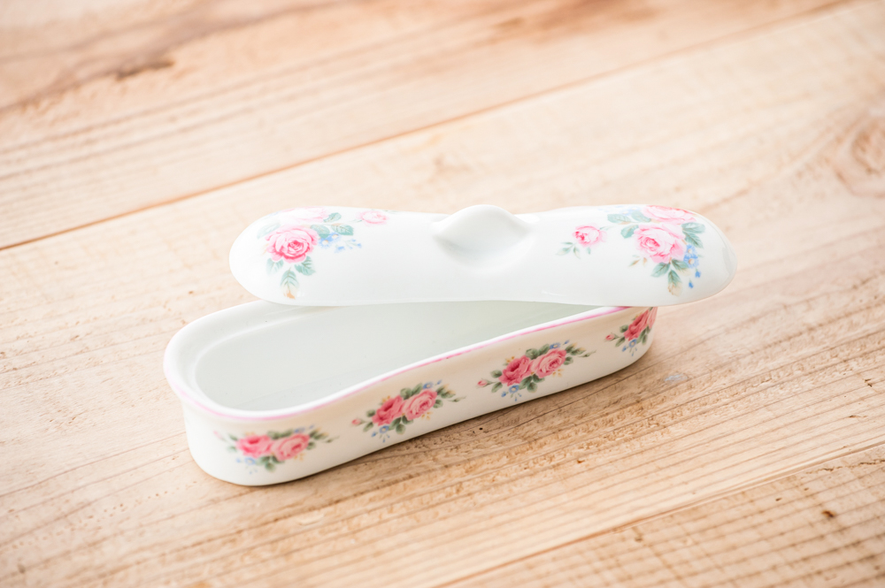 EURO2004 ビスタアレグレ製陶器蓋付き小物入れ なぜか北欧風 鳥さんの蓋付き容器 陶器製