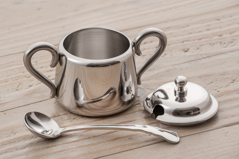 純銀　シュガーポット アンティークシュガーポットならアンティークショップMALTO