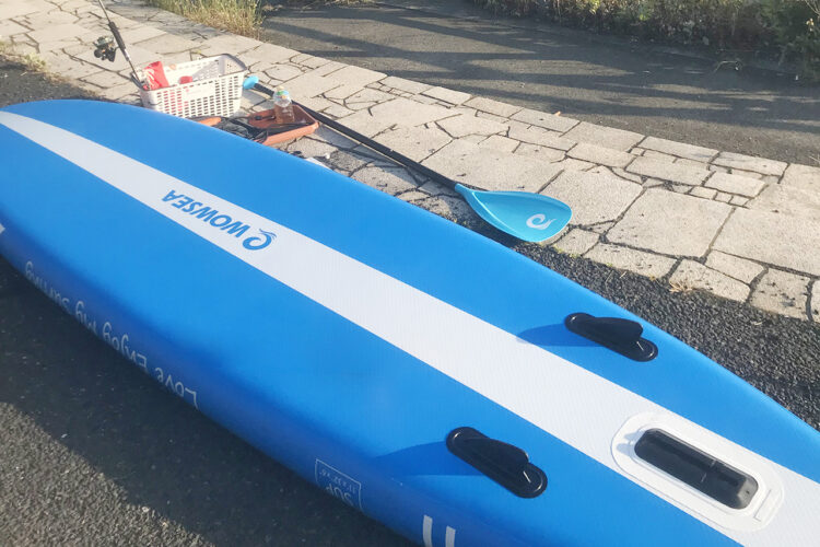 WOWSEA SUPを釣りに使ったインプレ。3年以上使った感想は？