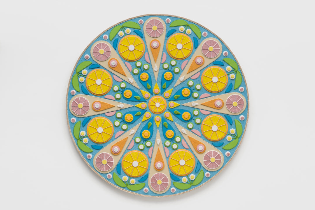 Mandala – Confectionery Sun, Wall Panel by Chris Bogia – Donzella LTD.