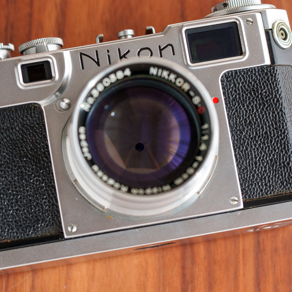 Nikon S2+Nikkor-S.C 50mm f/1.4 【OH済み】 – Doppietta-Tokyo