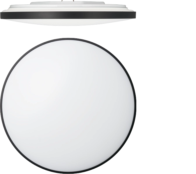 ブラックフレーム LEDシーリングライト | ルミナスLED