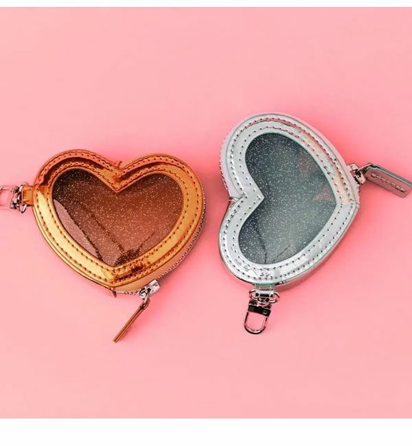 即納】 エジュー ajew PVC heart planet pouch ハート ポーチ