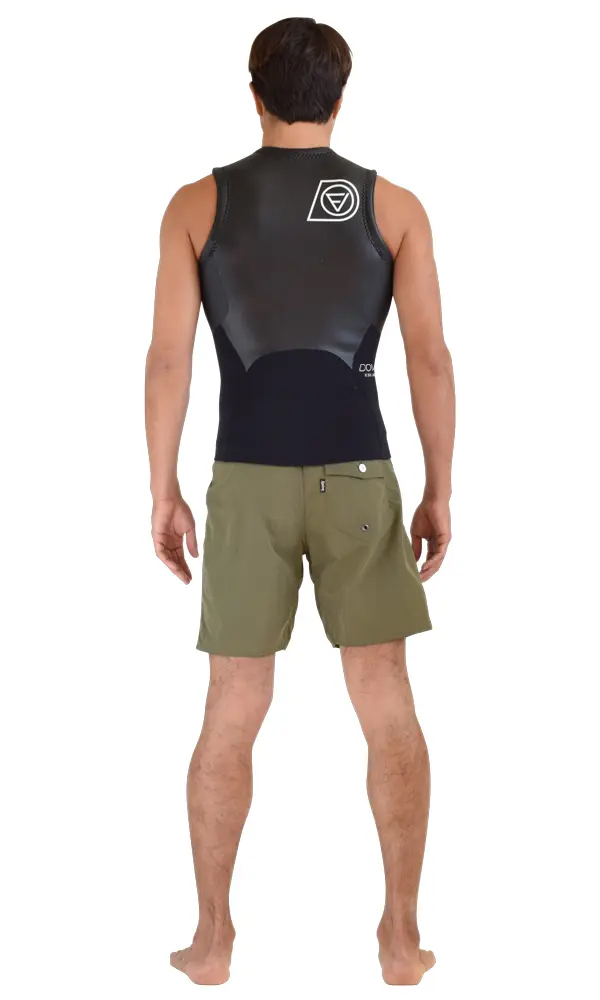 レギュラー・フロントジップ・ベスト (All 2mm) | 国産高級ウェット