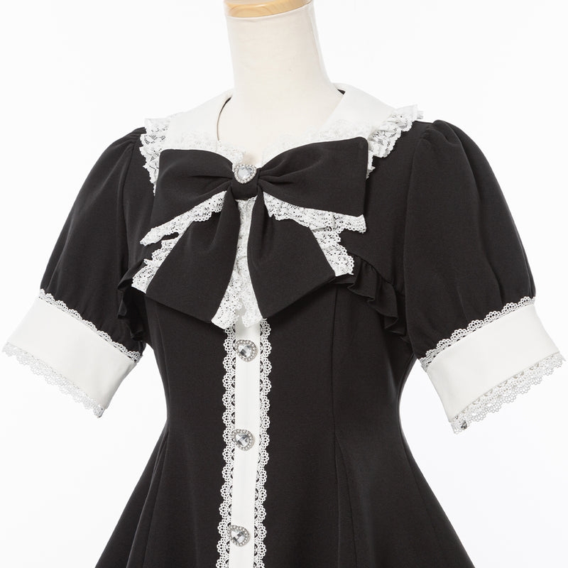 ボレロレイヤード風フリルセットアップ – レディースファッション通販