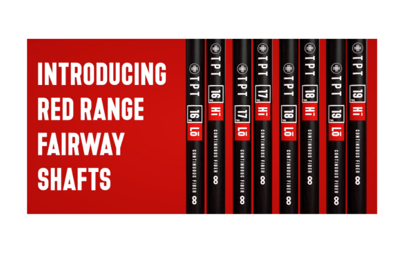The Perfect Match for Your Driver Shaft: TPT Launches Red Range