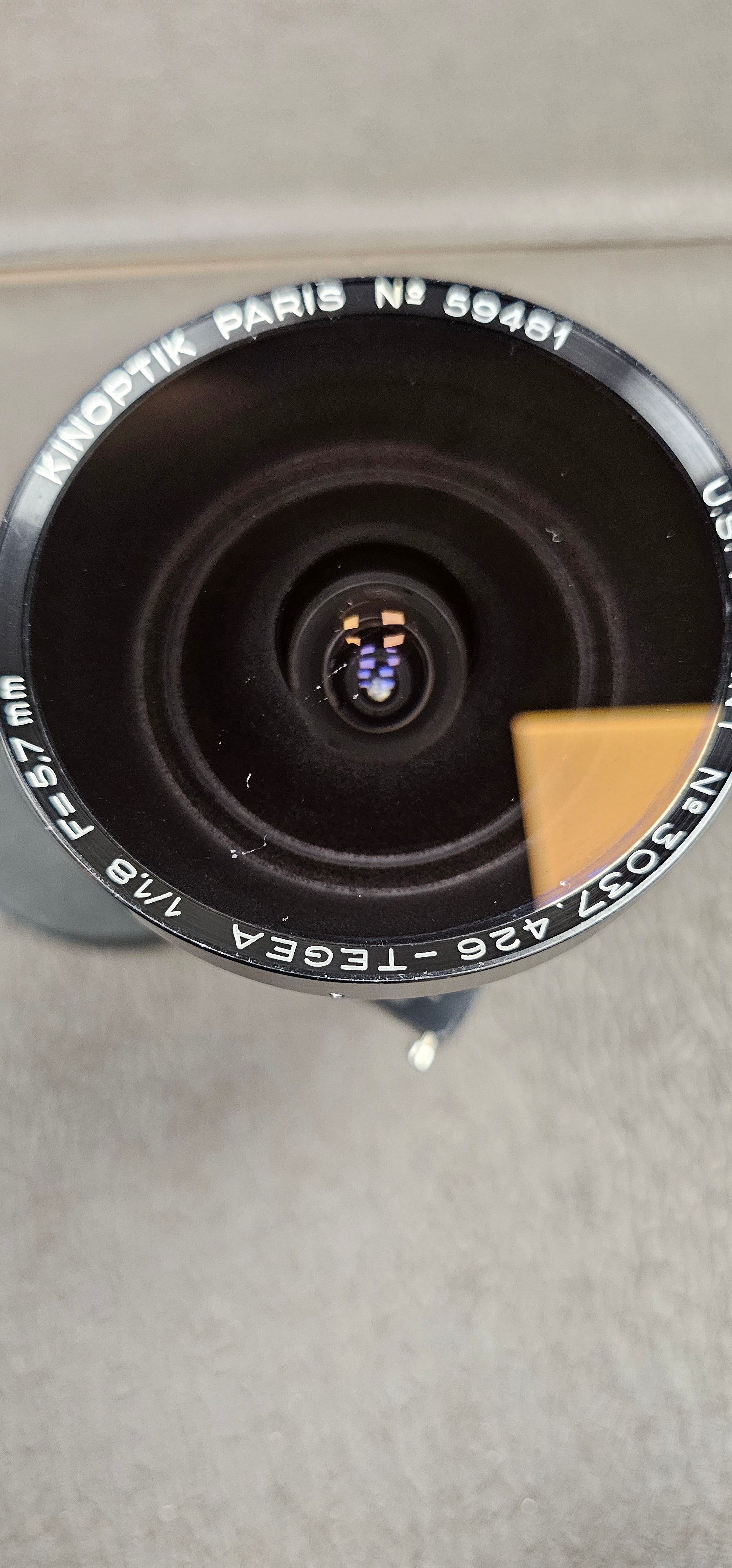 Kinoptik 5.7mm F1.8 / T2.3 Arri Standard Mount Wide Angle Lens S