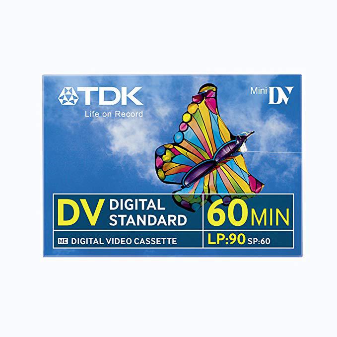 TDK DVM60 60 Minute LP:90 Blank Tape Cassette for Mini DV – Du-All