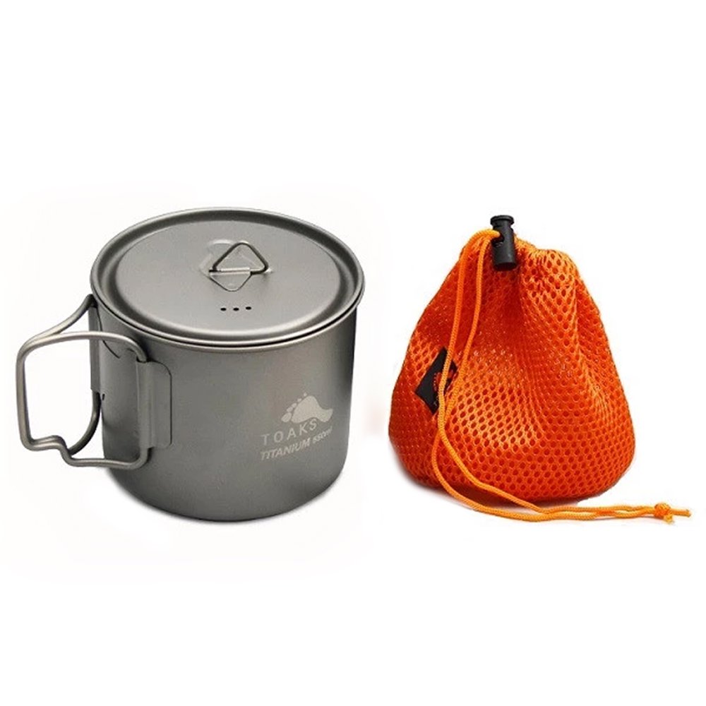 TOAKS Titanium Light Pot 550ml POT-550-L トークス ライトポット
