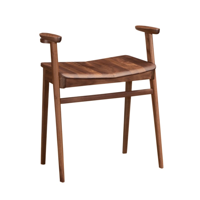 アーム付スツール CU1167 ナチュラルウォールナット 通販 | 【公式