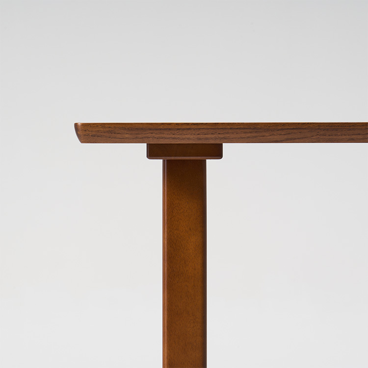 カリモク60】ダイニングテーブルT1300 D36493 ウォールナット 天板